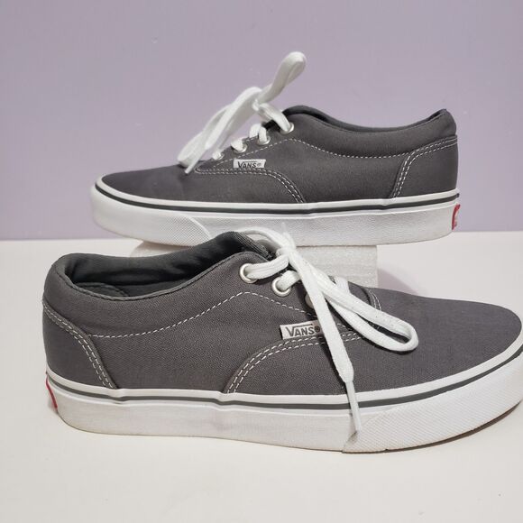 Vans Off The Wall Gray Classic Shoes Women's Sz 6 - Picture 1 of 9